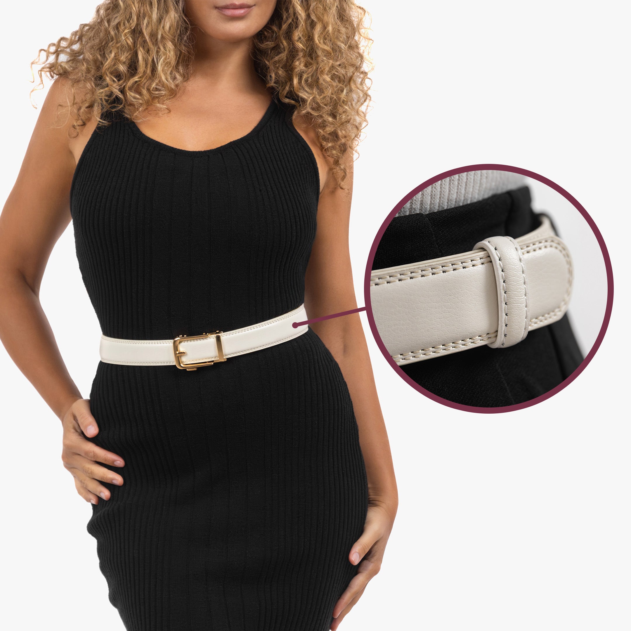 Classic Belt – Weiß (vegan)