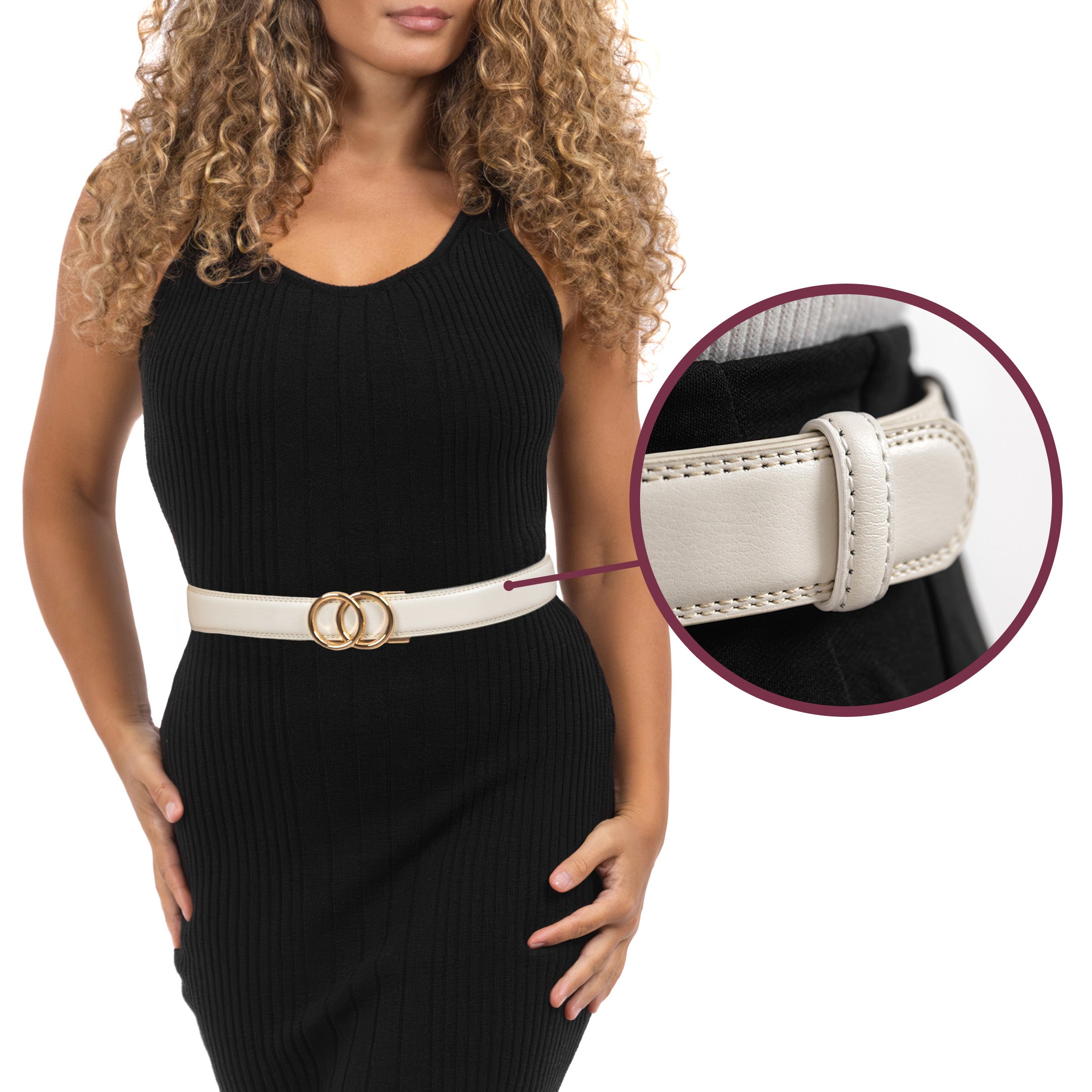 Modern Belt - Weiß (vegan)
