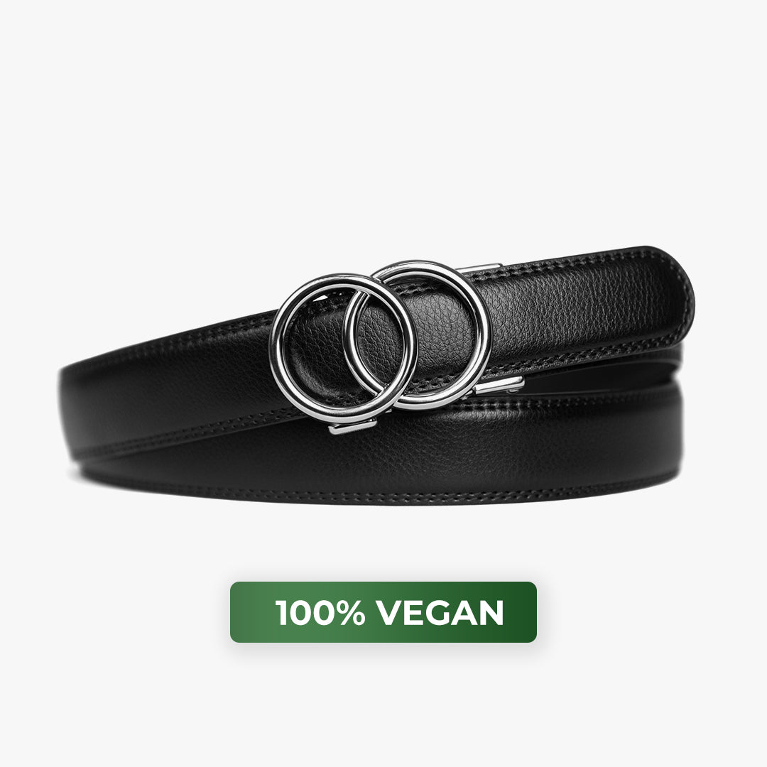 Modern Belt - Schwarz (vegan)