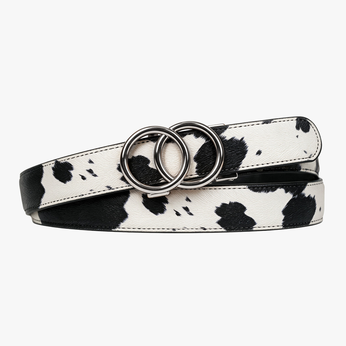 Modern Belt - Cow Black