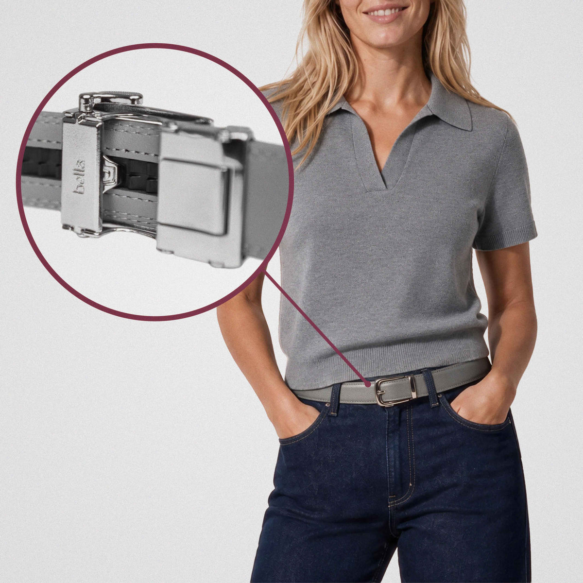 Classic Belt - Grau