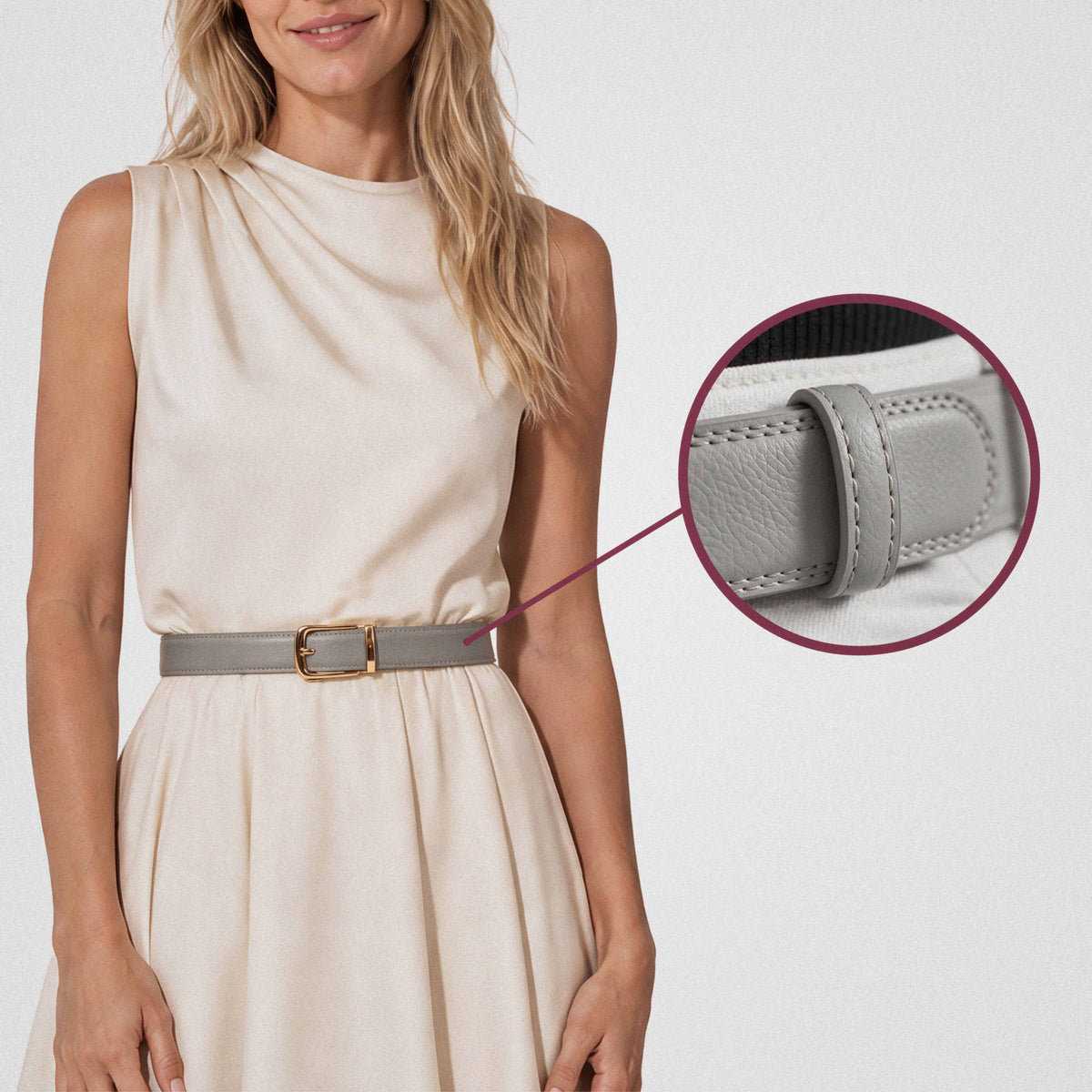Classic Belt - Grau