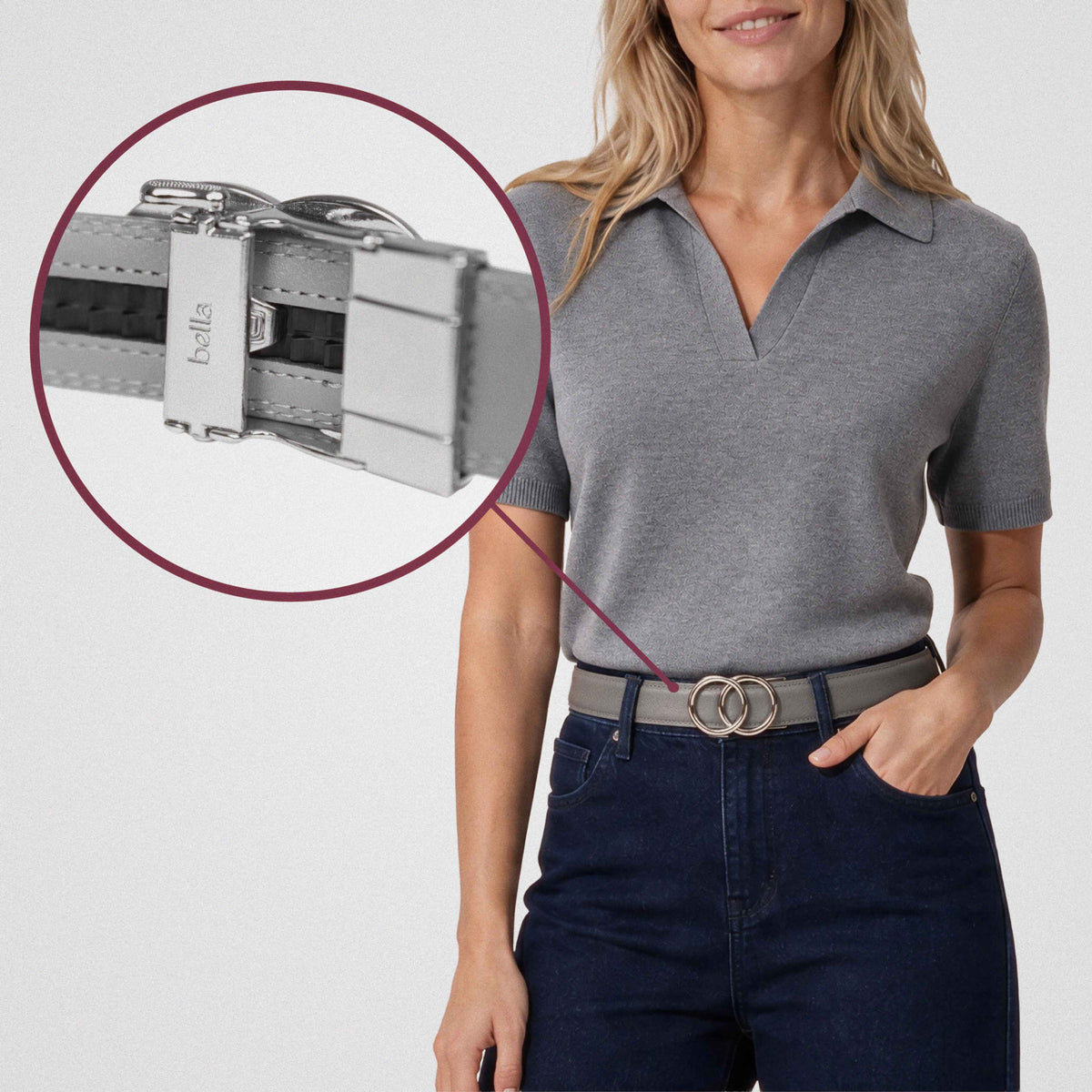 Modern Belt - Grau