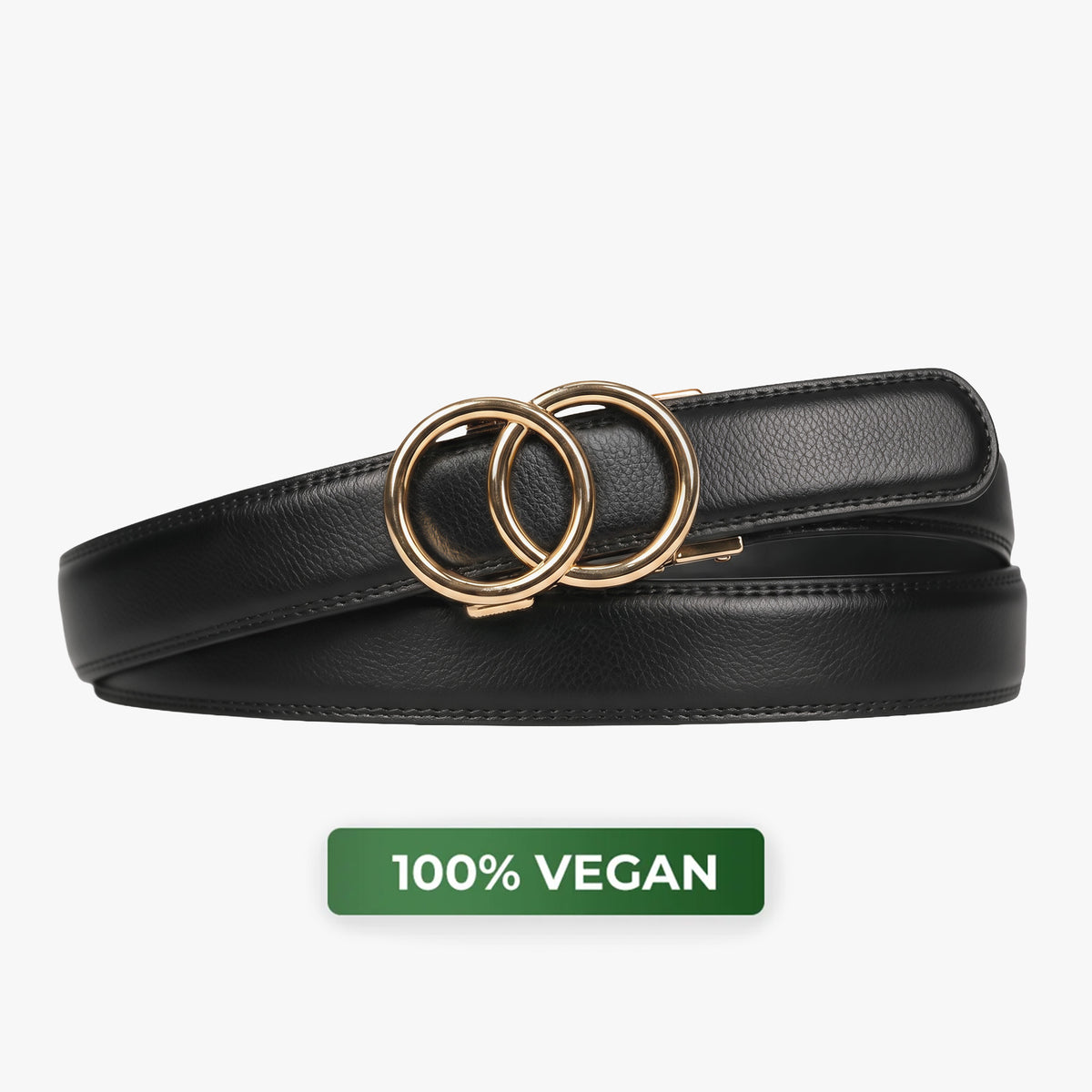 Modern Belt - Schwarz (vegan)