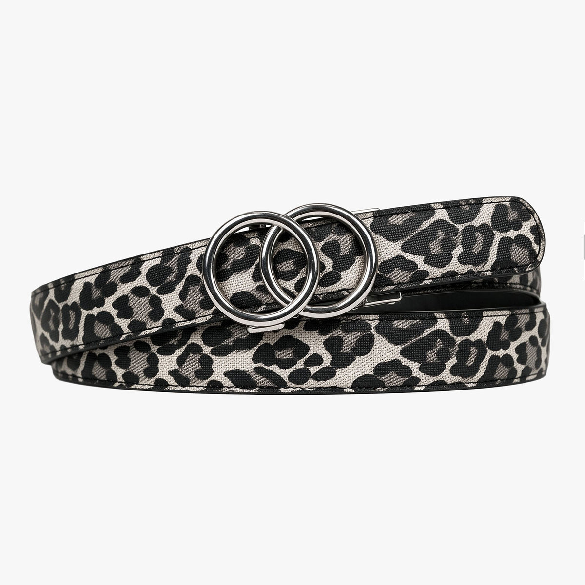 Modern Belt - Leopard Weiß