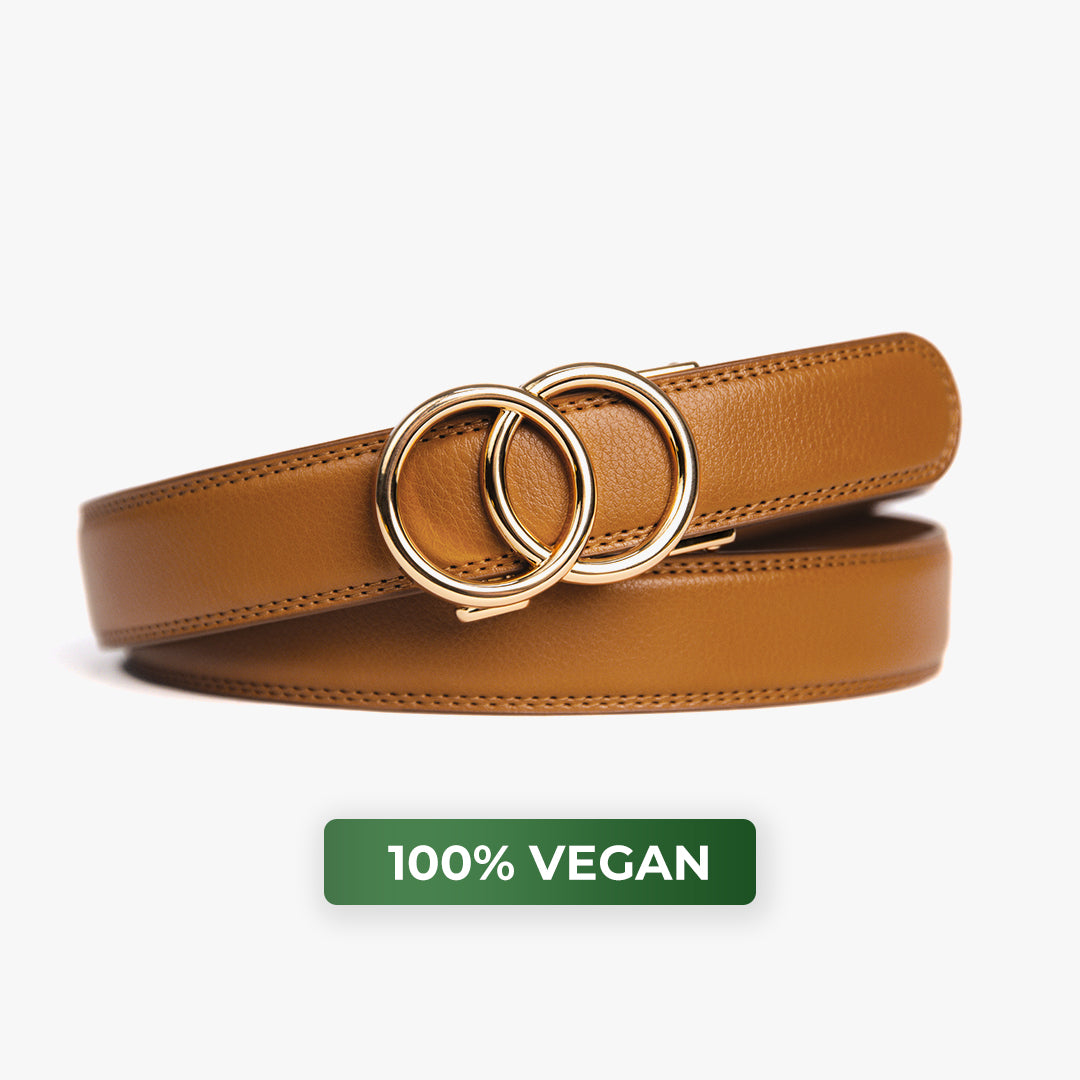 Modern Belt - Cognac (vegan)