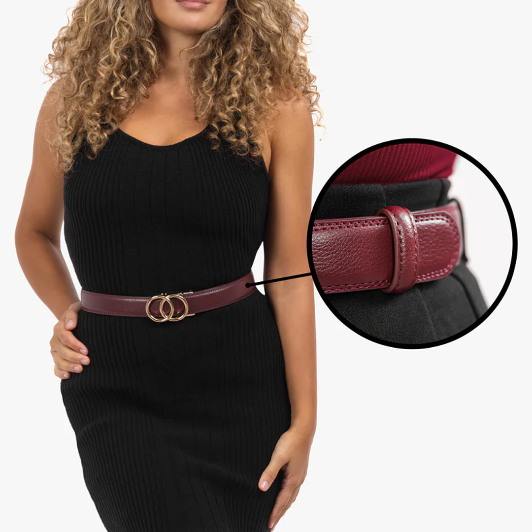 Modern Belt – Bordeaux