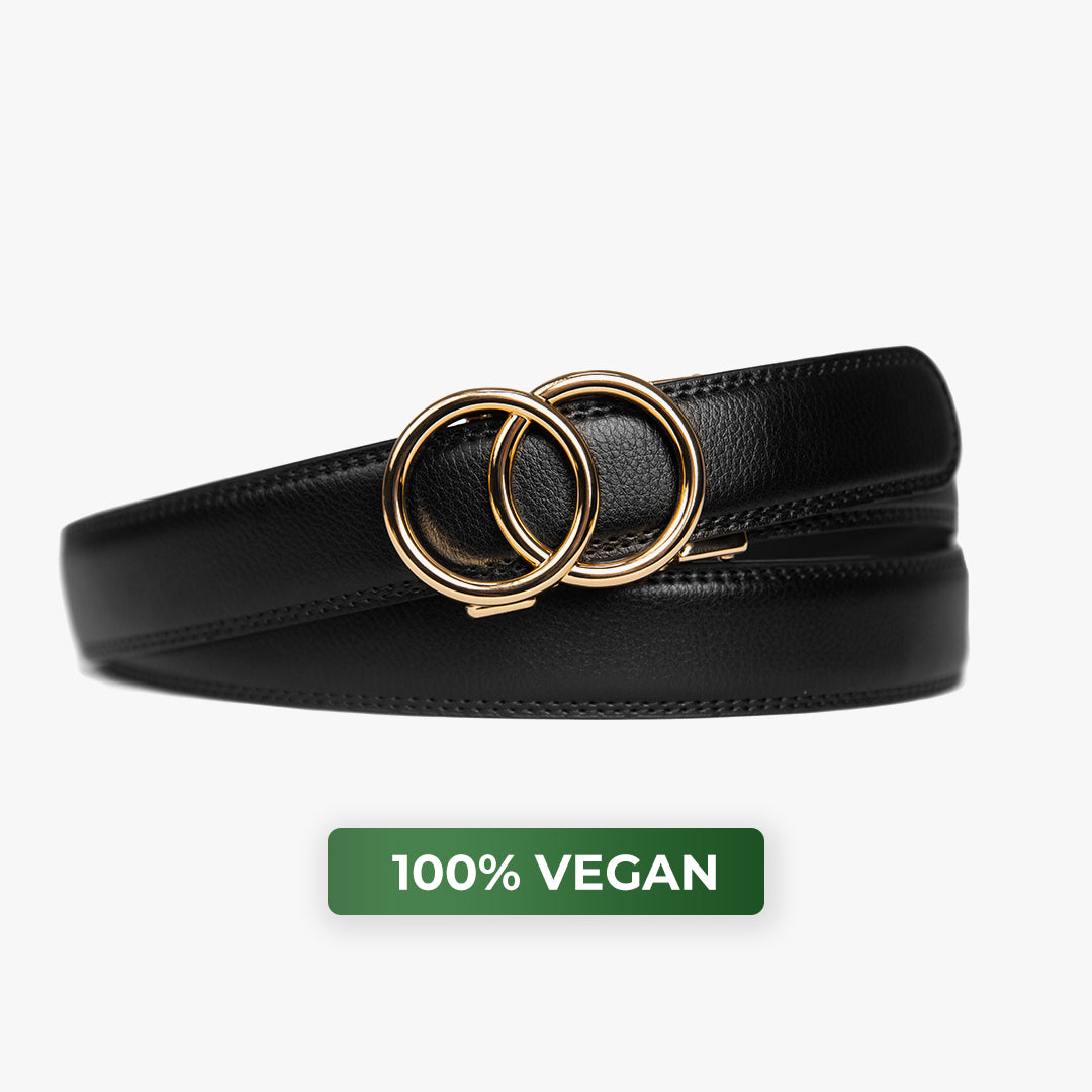 Modern Belt - Schwarz (vegan)