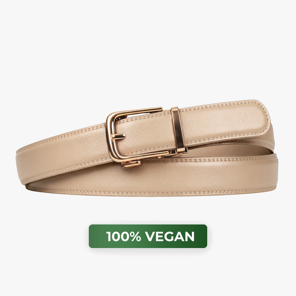 Classic Belt - Beige (vegan)