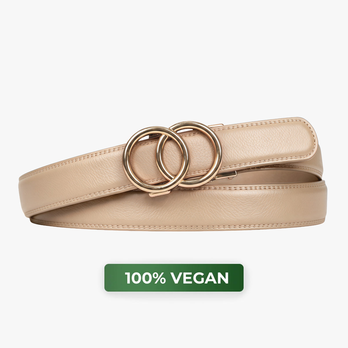 Modern Belt - Beige (vegan)